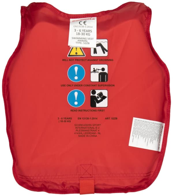 Swimming vest WAIMEA 52ZB ROO (18-30kg)
