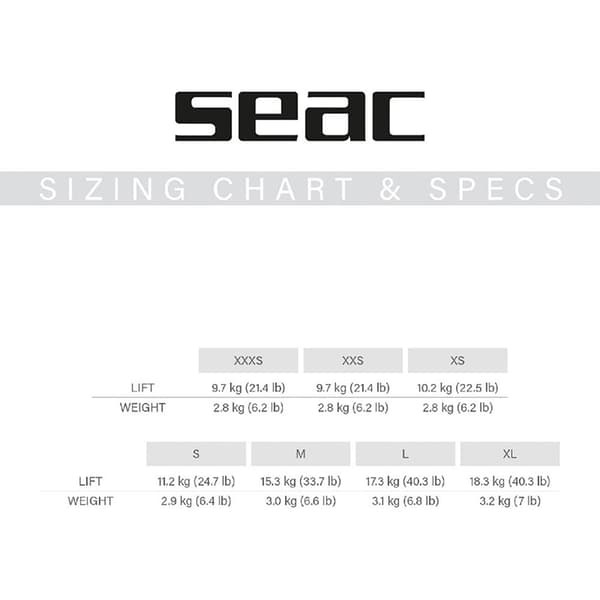 Seacsub Bcd Ego Svart M