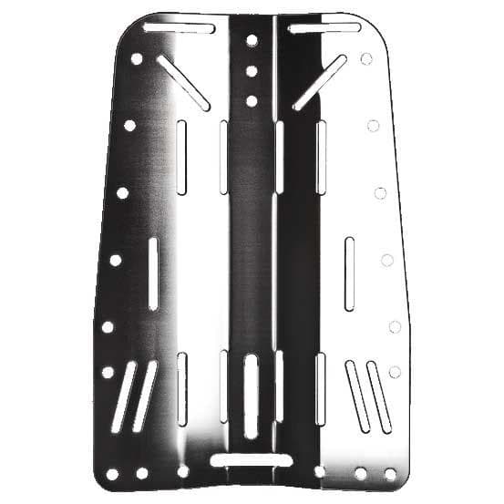 Xdeep Stainless Steel Backplate Silver
