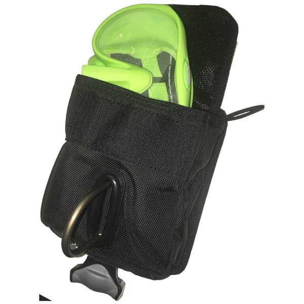 Oms Utility/vertical Weight Pocket With Removabel D-ring Svart
