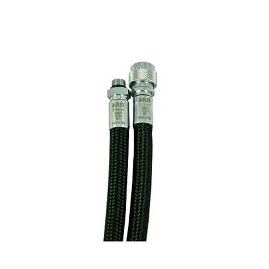 Apeks Flexyhose Sidemount Musta 20 cm