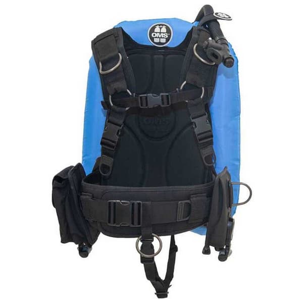 Oms Med Performance Mono Wing Iq Lite Cb Signature 27 Lbs Bcd Blå,Sort S