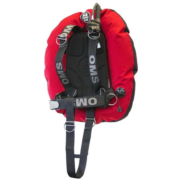 Oms Med Performance Double Wing Ss Smartstream 45 Lbs Bcd Röd,Svart