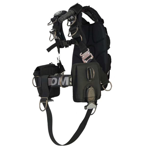 Oms Comfort Harness Iii Signature With Stainless Steel Backplate Pack Musta