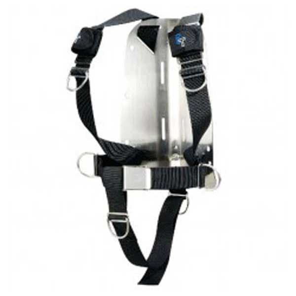 Ist Dolphin Tech Aluminium Backplate Musta