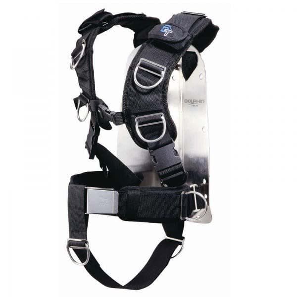 Ist Dolphin Tech Steel Backplate Musta