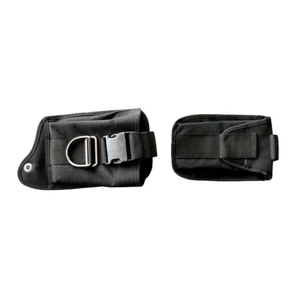 Finnsub Fly Weight Pocket Tech Left With Standard Buckle D Ring 90° Musta