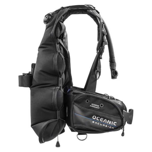 Oceanic Bcd Excursion Svart XL
