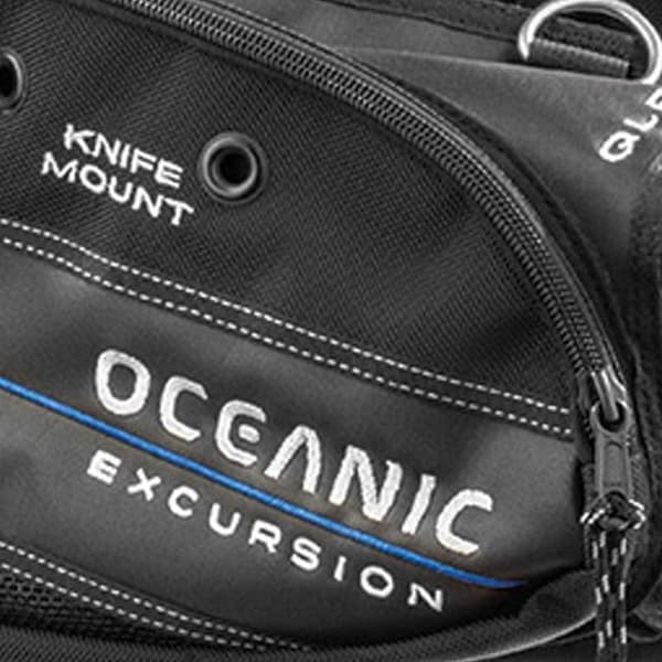 Oceanic Bcd Excursion Svart XL