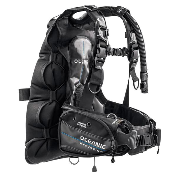 Oceanic Bcd Excursion Svart XL