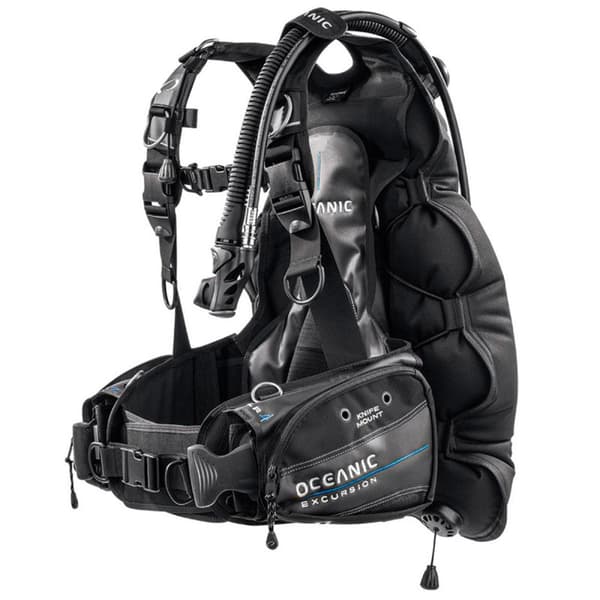 Oceanic Bcd Excursion Svart XL