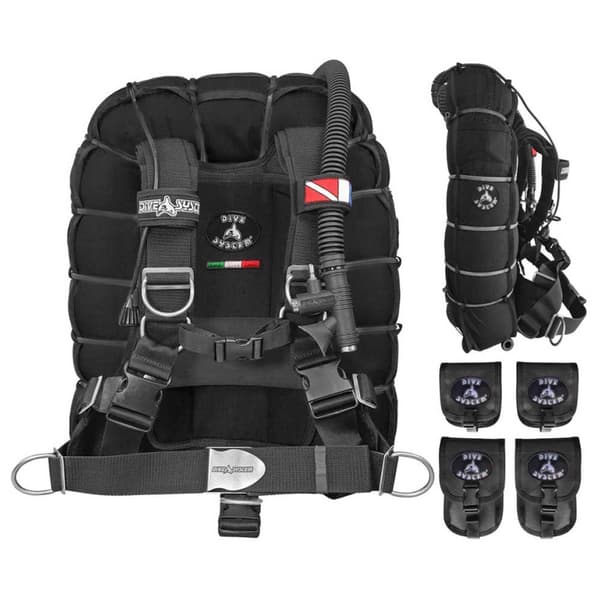 Dive System Väst Fly Tech Svart XS