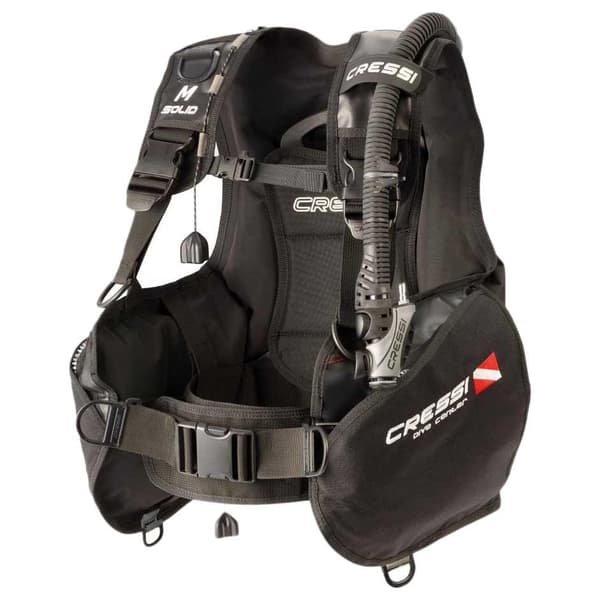 Cressi Kid Junior Bcd Solid Musta 2XS
