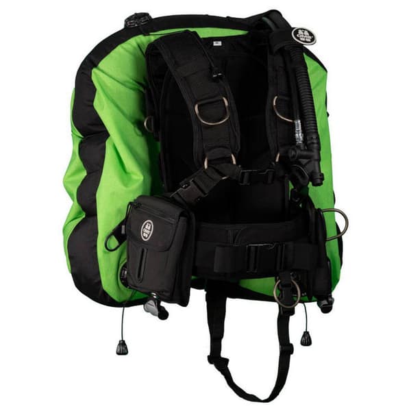 Oms Med Deep Ocean Iq Lite 2.0 Vinge Bcd Grönt,Svart XS