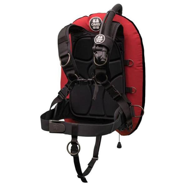 Oms Med Performance Mono Wing Iq Lite 27 Lbs Bcd Röd,Svart XL