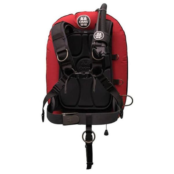 Oms Med Performance Mono Wing Iq Lite 27 Lbs Bcd Röd,Svart XL