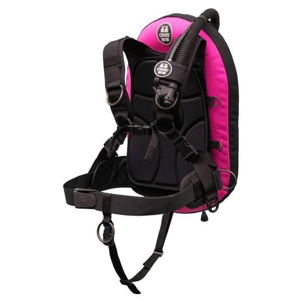 Oms Med Performance Mono Wing Iq Lite Cb Signature 27 Lbs Bcd Svart,Rosa XS