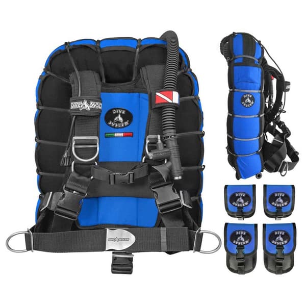 Dive System Väst Fly Tech Blå XS