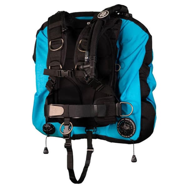 Oms Iq Lite With Deep Ocean 2.0 Bcd Blå,Sort XL