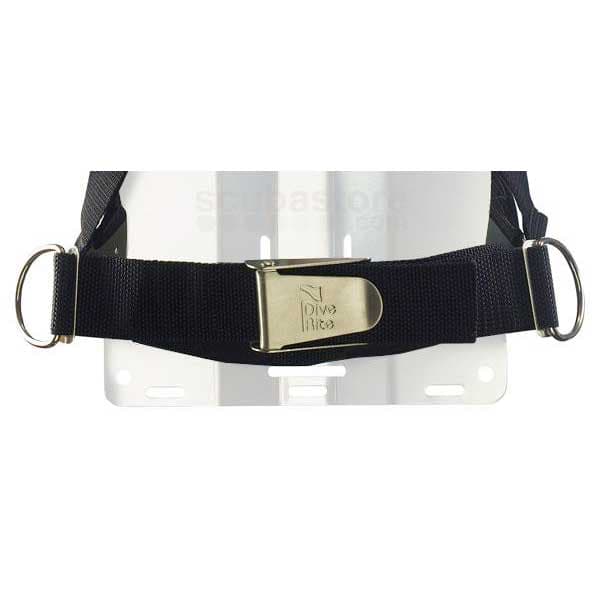 Dive Rite Sele Transplate Svart 2XL