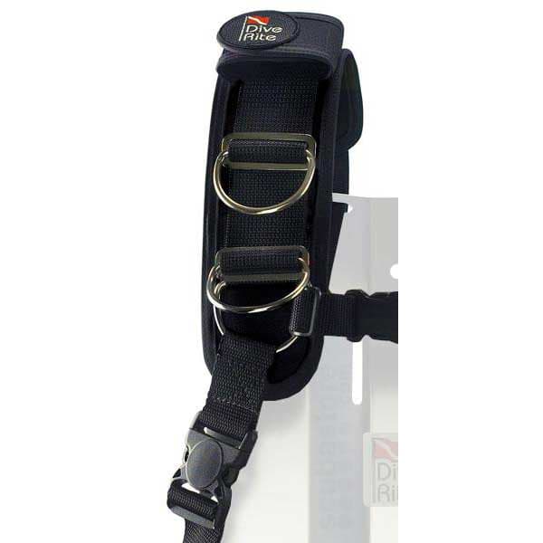 Dive Rite Sele Transplate Svart 2XL