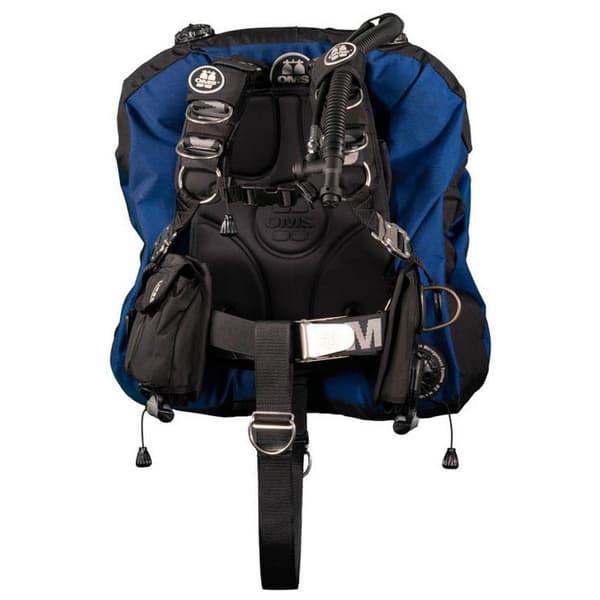 Oms Al Comfort Harness Iii Signature With Deep Ocean 2.0 Siipi Sininen,Musta