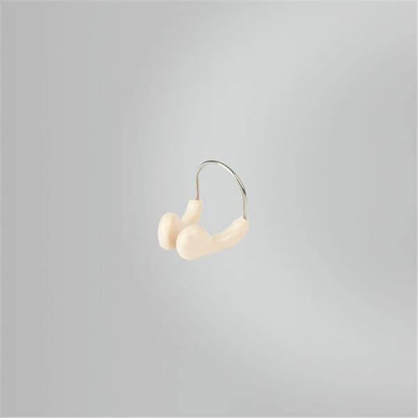 Näsklämma för simning Speedo Competition Noseclip Beige