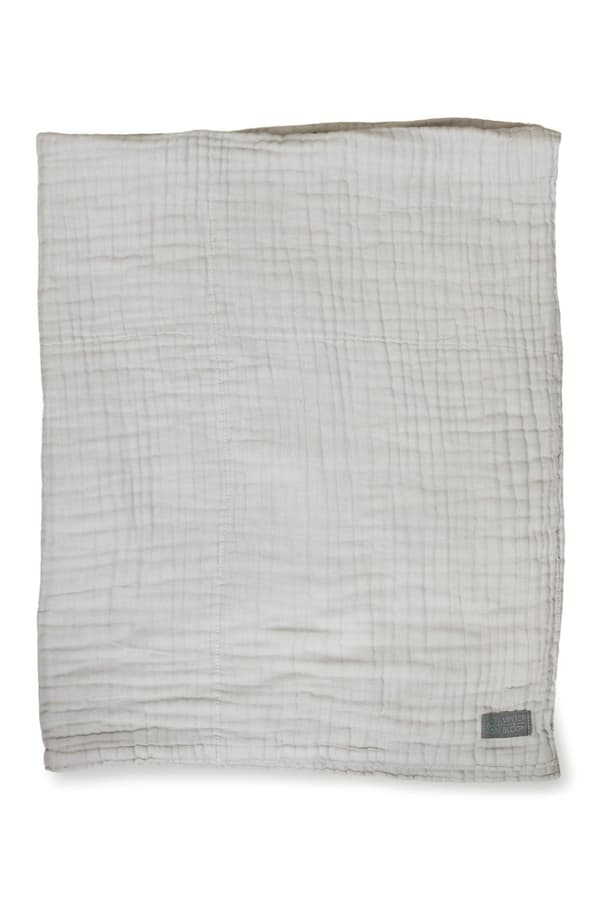 Babyfilt Layered Muslin EKO Dove Grey Vinter & Bloom