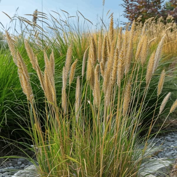 Sulkasaraheinä - Calamagrostis acutiflora x 'Overdam' - Korkeus 20-30cm - ⌀23cm