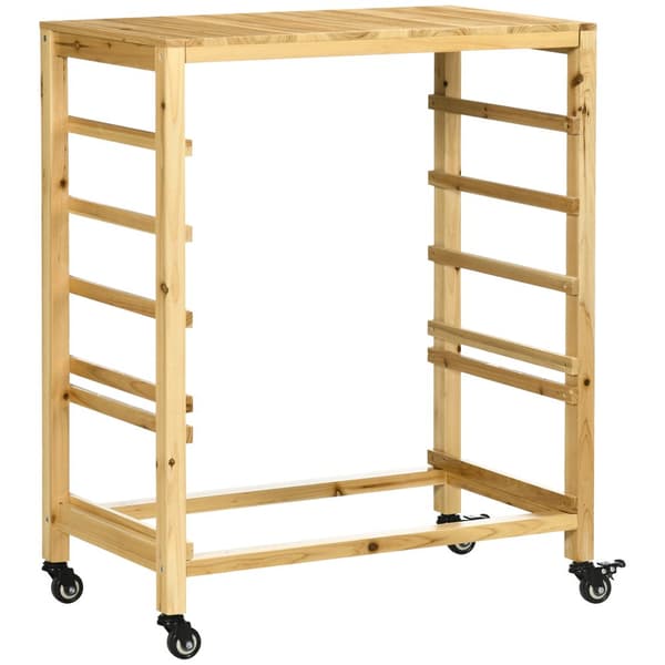 Frugtholder, 73x45x91 cm, Naturtræ