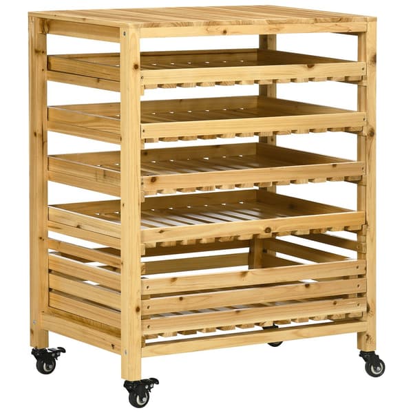 Frugtholder, 73x45x91 cm, Naturtræ