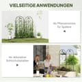 Miniatyrbillede 6 af 9: Trellis Sæt, 50x120 cm, Sort