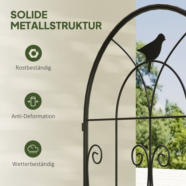 Trellis Sæt, 50x120 cm, Sort