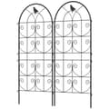 Miniatyrbillede 1 af 9: Trellis Sæt, 50x120 cm, Sort