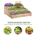 Miniatyrbillede 6 af 9: Hævet Havebed, 124x124x56 cm, Natur