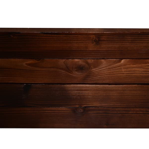 Hævet Havebed, 60x60x23 cm, Mørkebrun