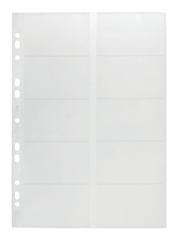 Visitkortsficka DURABLE 10/fp