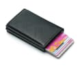 Pikkukuva 1 / 3: Puna- RFID Protection Wallet Kortin haltija 5kpl kortit (Aito nahka) -laatia Button