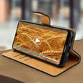 Miniatyrbild 3 av 4: Housse folio - AVIZAR - Honor 8A - Ekoskinn - Kortfodral - Videostöd