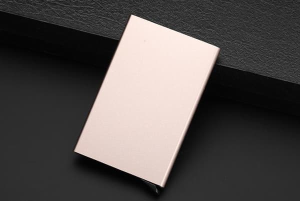RFID-säker korthållare aluminium varierande färger
