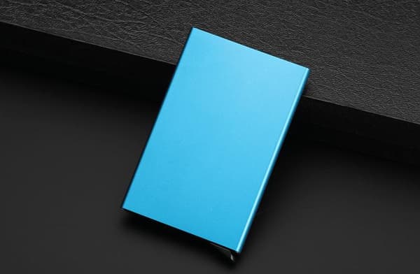 RFID-säker korthållare aluminium varierande färger