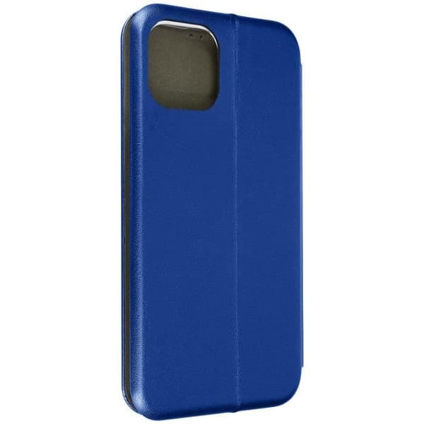 AVIZAR iPhone 14 Fodral - Flip Card Hållare Video Support - Satin Finish Midnight Blue
