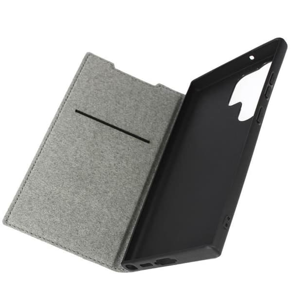 Fodral till Galaxy S23 Ultra - BIGBEN - Korthållare - Stativfunktion - Svart