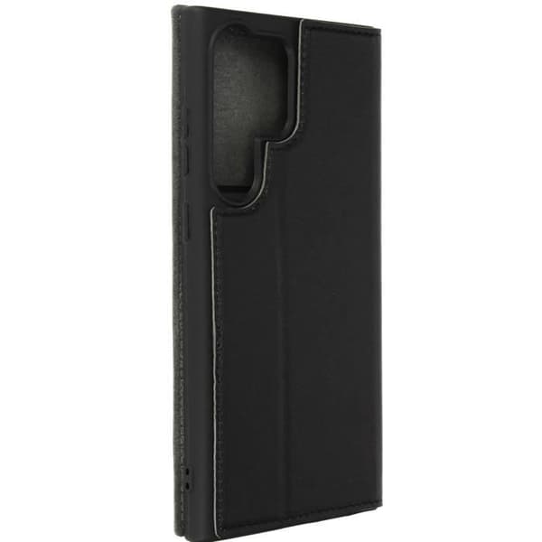 Fodral till Galaxy S23 Ultra - BIGBEN - Korthållare - Stativfunktion - Svart