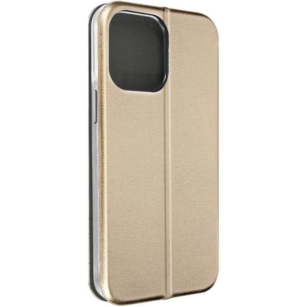 Fodral - AVIZAR - iPhone 14 Pro Max - Imiterat läder - Fullständigt skydd - Modulär flik