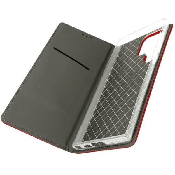 Fodral - AVIZAR - Samsung S23 Ultra - Syntetiskt läder - Magnetisk stängning - Korthållare