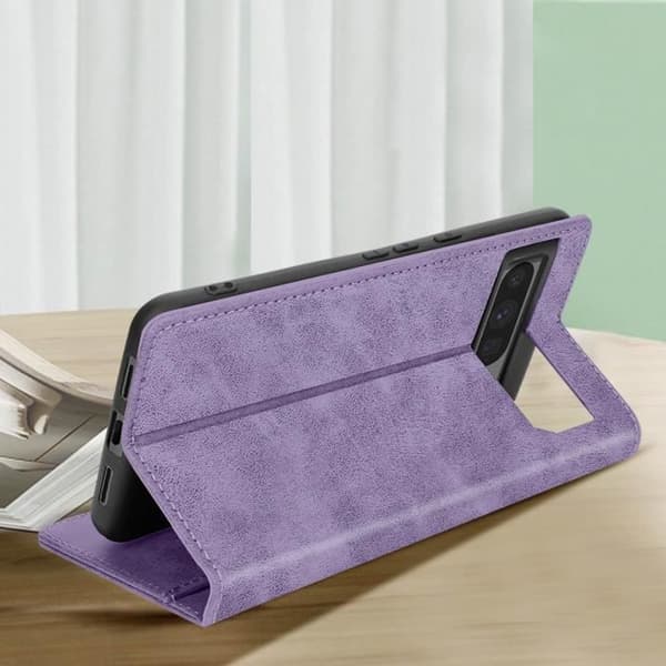 Telefonfodral - AVIZAR - Google Pixel 8 Pro - RFID-skyddad kortplånbok - Kollektion Precious Violet