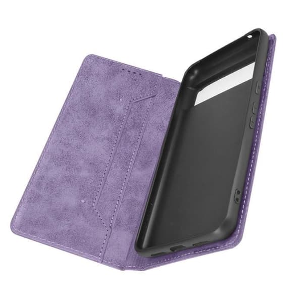 Telefonfodral - AVIZAR - Google Pixel 8 Pro - RFID-skyddad kortplånbok - Kollektion Precious Violet