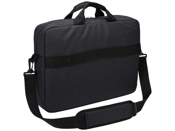 GEANTA CASE LOGIC, pt. notebook de max. 15.6 inch, 1 compartiment, buzunar frontal | buzunar dorsal, waterproof, poliester, negru, "HUXA215 BLACK" / 3