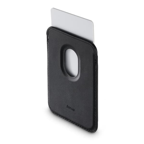 Kortfodral - HAMA - Kompatibel med iPhone 12-15 - Svart - Robust material - Elegant design